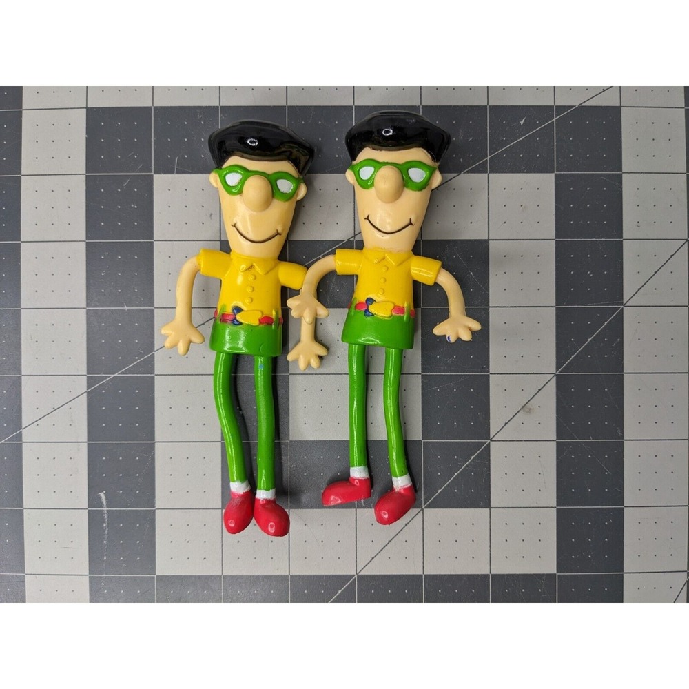 Sonic Bendable Man Figure Lot of 2 5.5 Inch